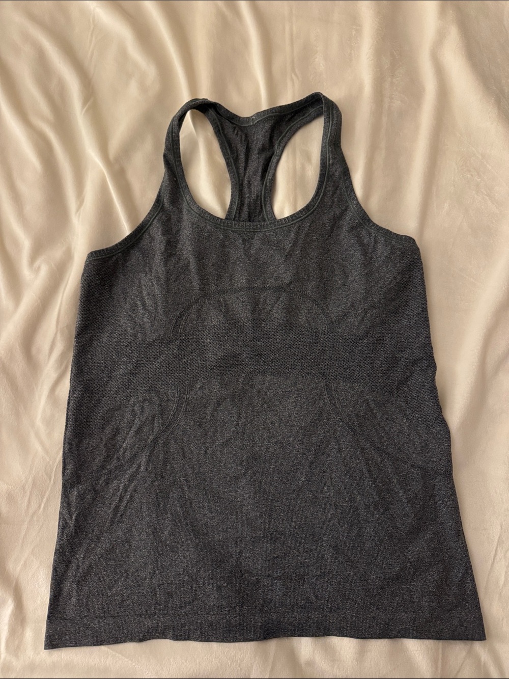 lululemon athletica Dark Charcoal Racerback Tank Top